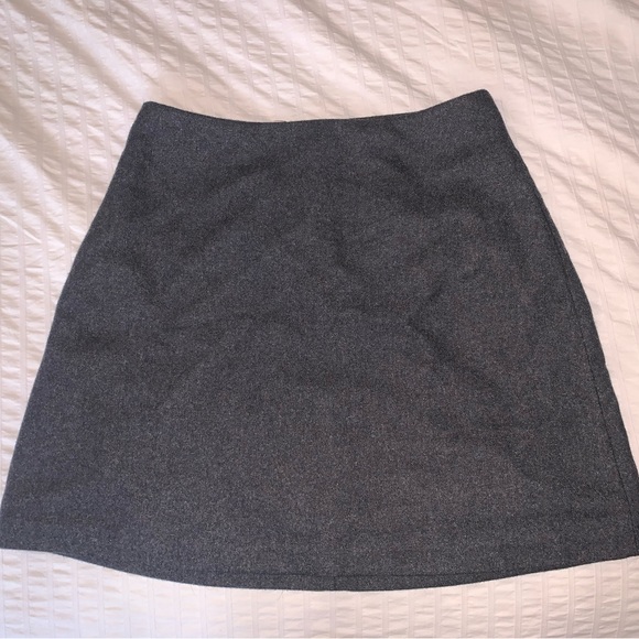 aritzia wool skirt grey - Picture 3 of 5